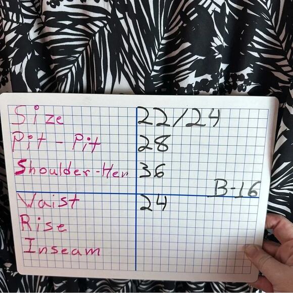 Lane Bryant Tunic Womens Vneck black white Beaded Trim Kimono kaftan plus size - Picture 7 of 7